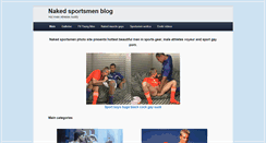 Desktop Screenshot of nakedsportsmen.net