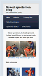 Mobile Screenshot of nakedsportsmen.net
